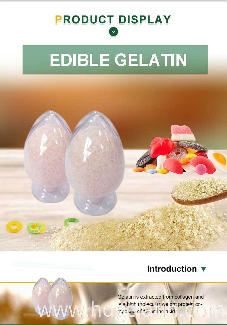 Competitive price hot selling unflavored gelatin powder